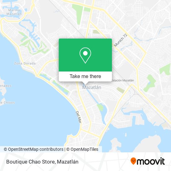 Boutique Chao Store map