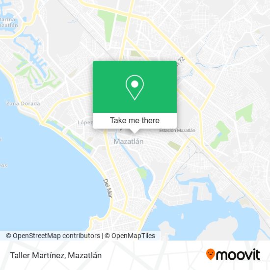 Taller Martínez map