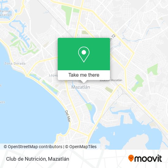 Club de Nutrición map