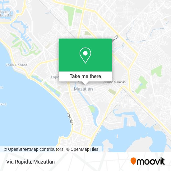 Mapa de Via Rápida