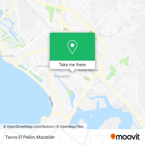Tacos El Pelón map