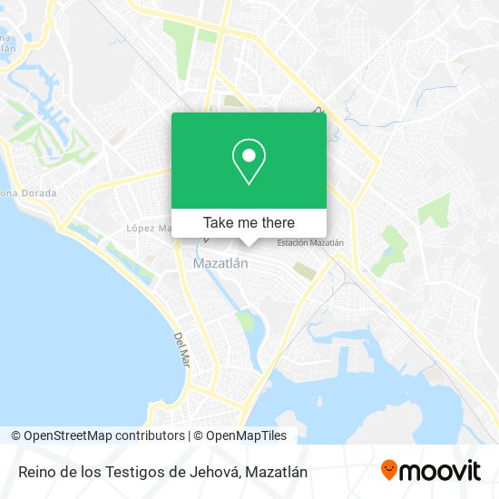 Reino de los Testigos de Jehová map