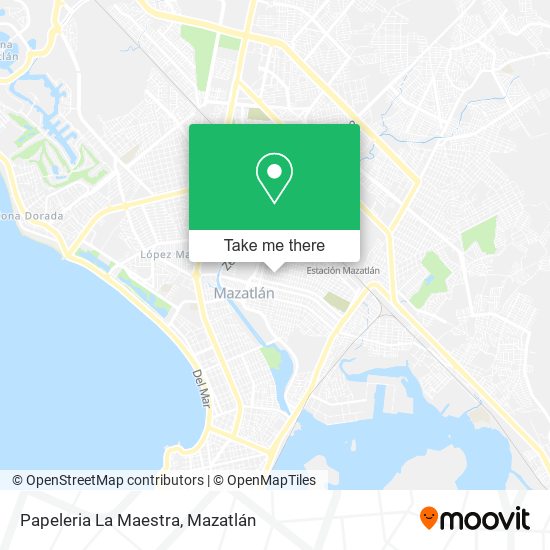 Papeleria La Maestra map