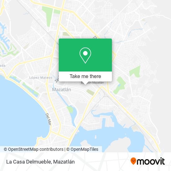 Mapa de La Casa Delmueble