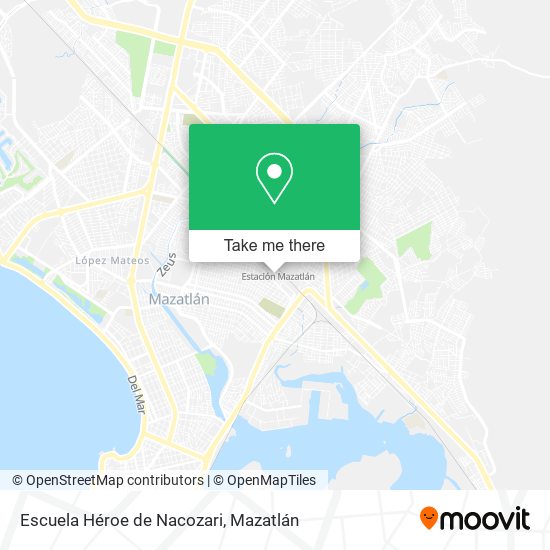 Escuela Héroe de Nacozari map