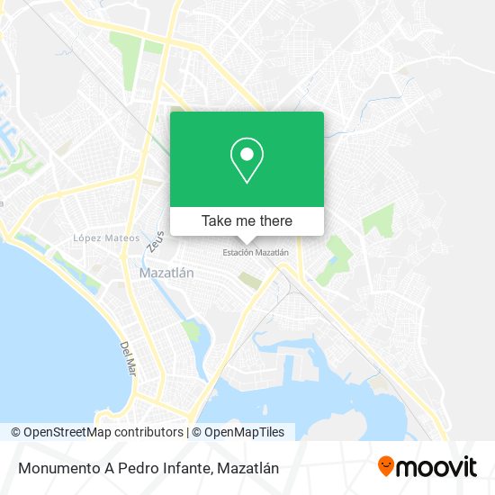 Mapa de Monumento A Pedro Infante