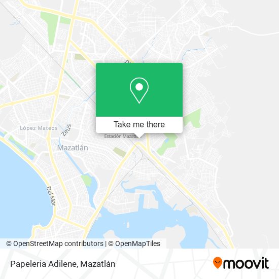 Mapa de Papeleria Adilene