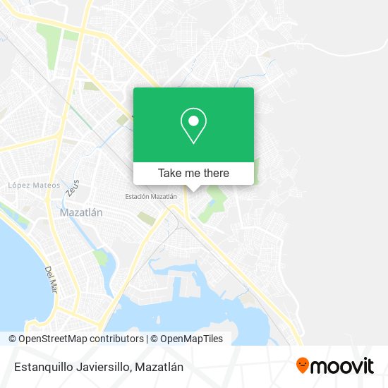 Estanquillo Javiersillo map