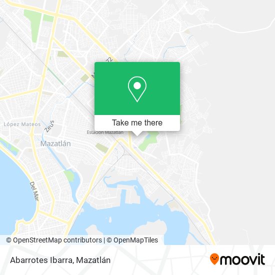 Mapa de Abarrotes Ibarra
