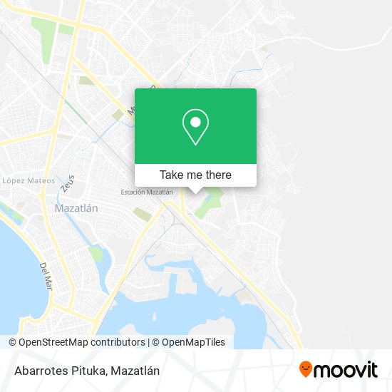 Abarrotes Pituka map