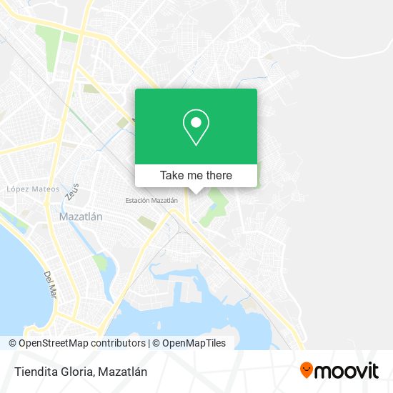 Tiendita Gloria map