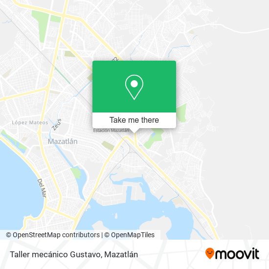 Taller mecánico Gustavo map
