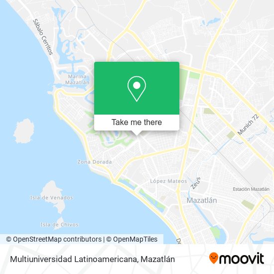 Mapa de Multiuniversidad Latinoamericana