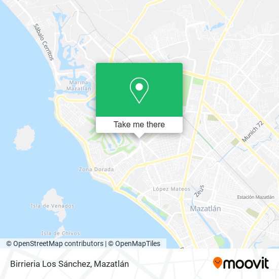 Birrieria Los Sánchez map
