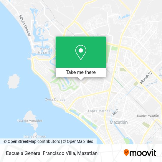 Escuela General Francisco Villa map