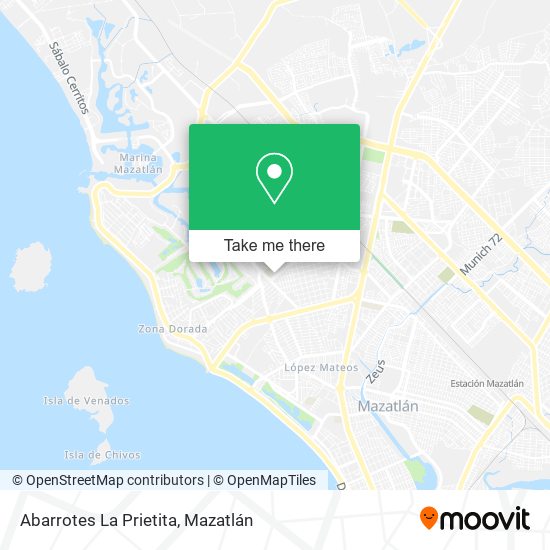 Abarrotes La Prietita map