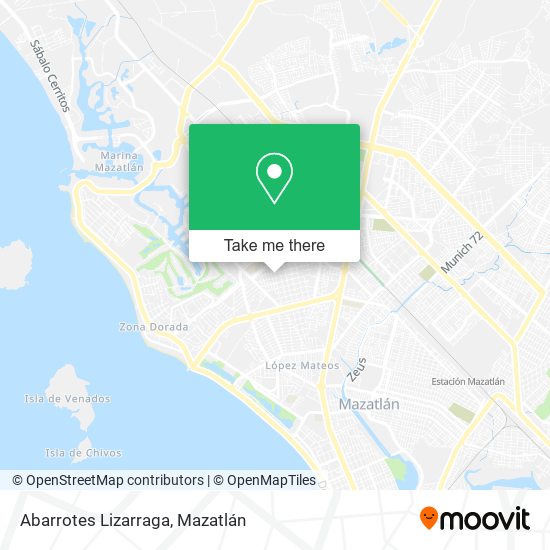 Abarrotes Lizarraga map