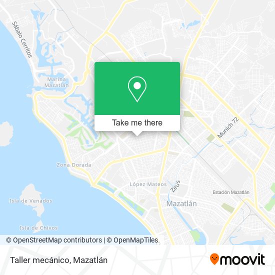 Taller mecánico map