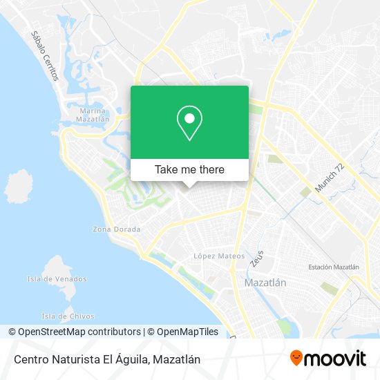 Centro Naturista El Águila map