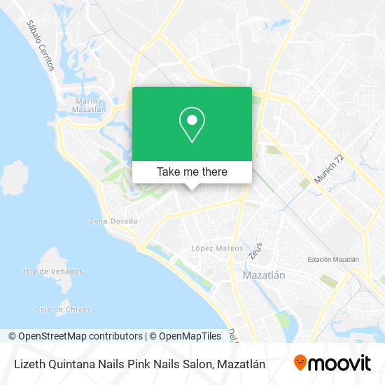 Lizeth Quintana Nails Pink Nails Salon map