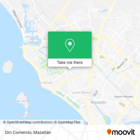 Mapa de Dm Comercio