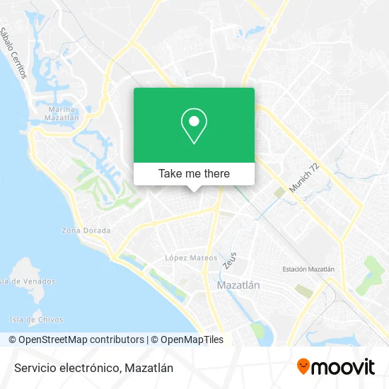 Servicio electrónico map