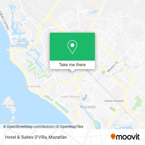 Mapa de Hotel & Suites D'Villa