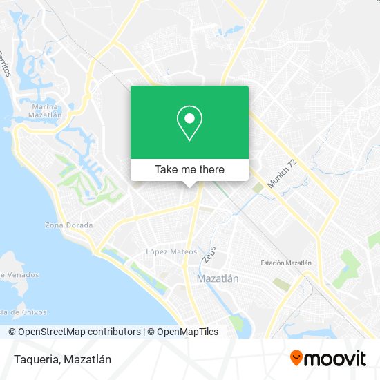 Mapa de Taqueria