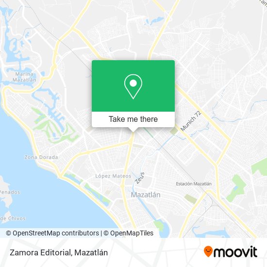 Mapa de Zamora Editorial