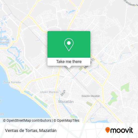 Ventas de Tortas map