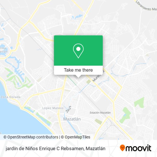 jardín de Niños Enrique C Rebsamen map