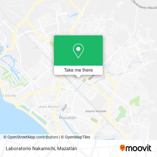 Laboratorio Nakamichi map