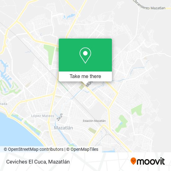 Ceviches El Cuca map