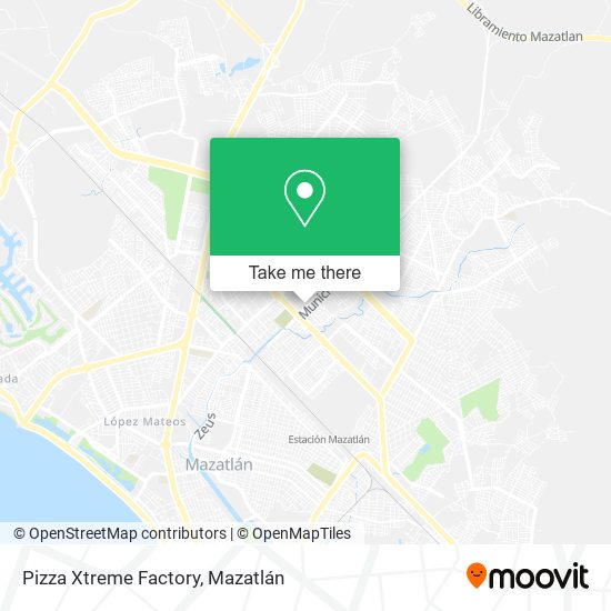 Pizza Xtreme Factory map