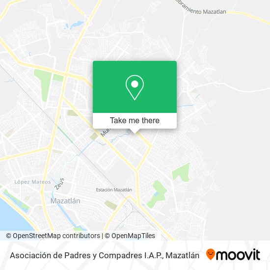 Mapa de Asociación de Padres y Compadres I.A.P.