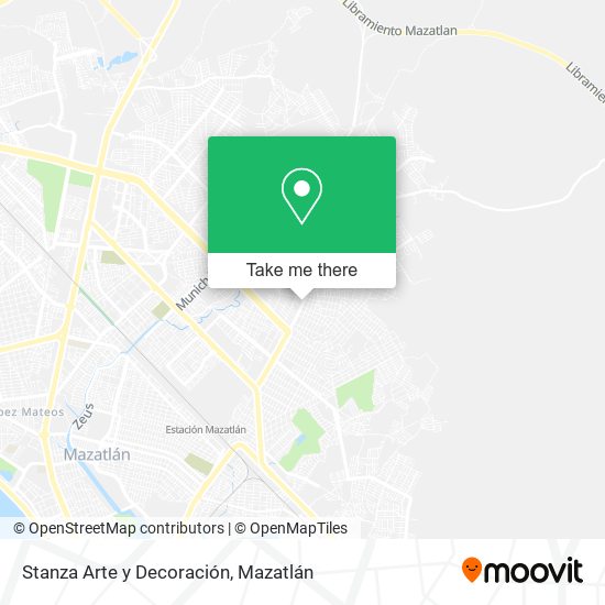 Mapa de Stanza Arte y Decoración