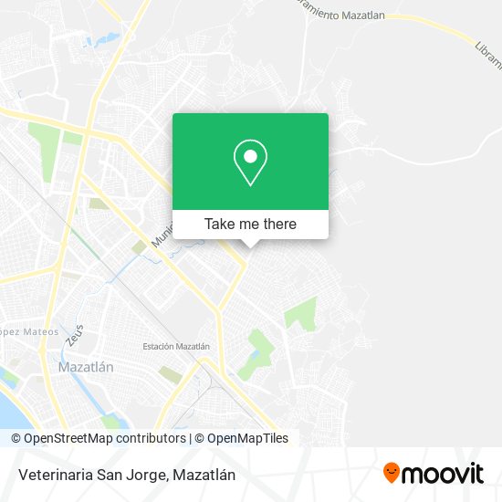 Veterinaria San Jorge map