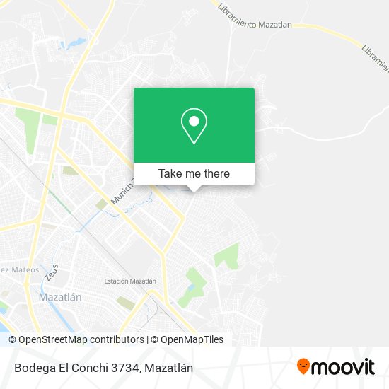Bodega El Conchi 3734 map
