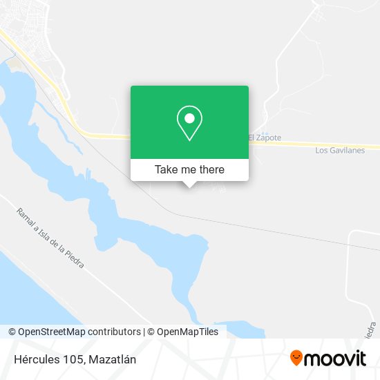 Hércules 105 map
