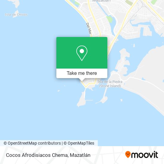 Mapa de Cocos Afrodisiacos Chema