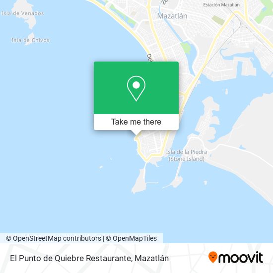 El Punto de Quiebre Restaurante map