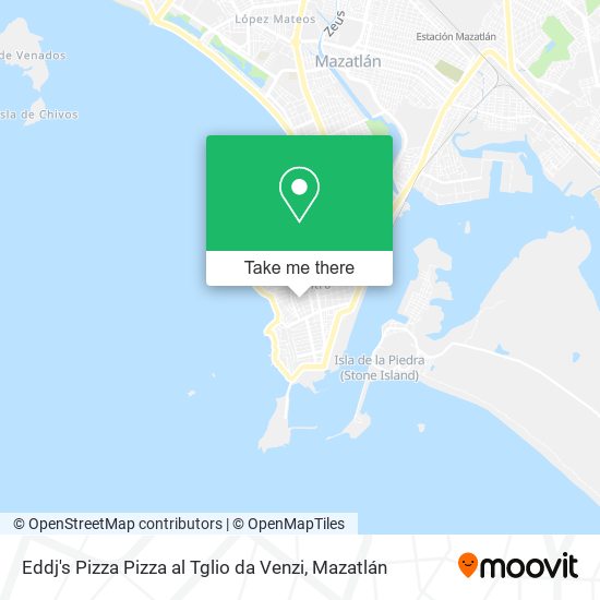 Eddj's Pizza Pizza al Tglio da Venzi map