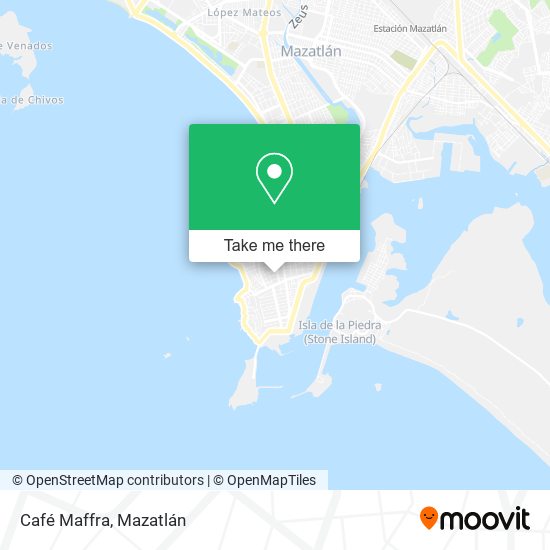 Café Maffra map