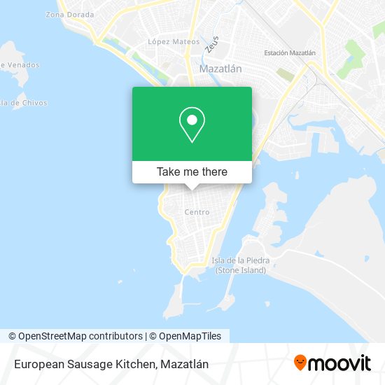 Mapa de European Sausage Kitchen