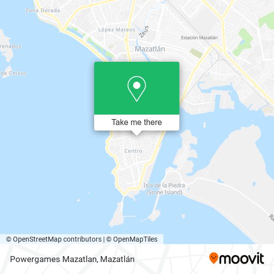 Powergames Mazatlan map