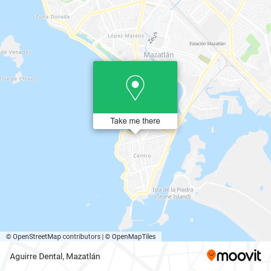 Aguirre Dental map