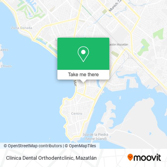 Clínica Dental Orthodentclinic map