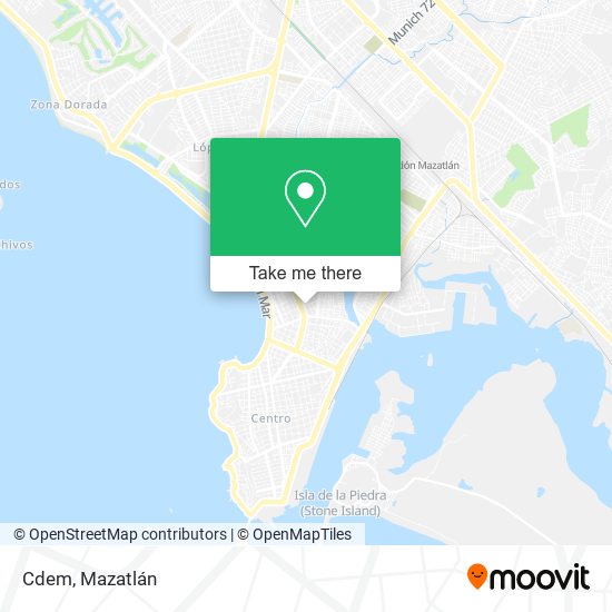 Mapa de Cdem