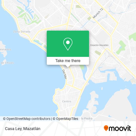 Mapa de Casa Ley