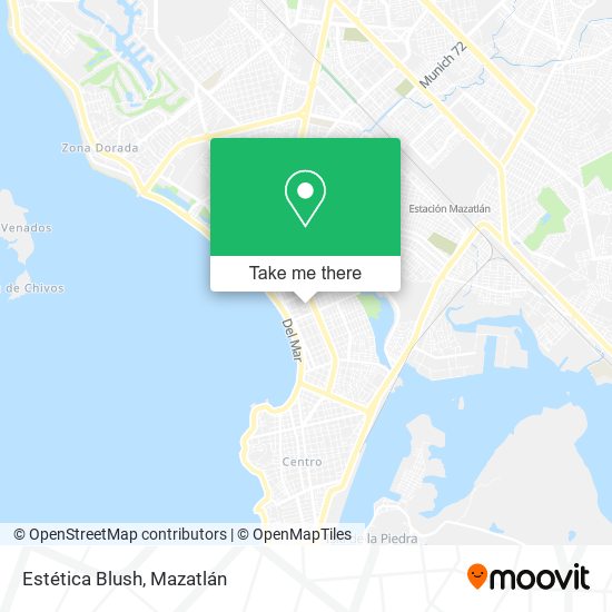 Estética Blush map